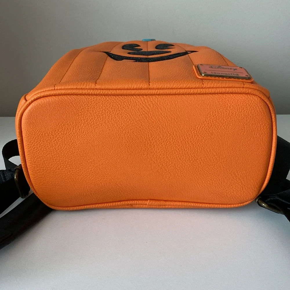 Disney Parks Loungefly Mickey Pumpkin backpack - Picture 5 of 6